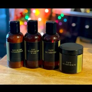 T&T Beard Kit includes Beard wash, beard conditioner, Beard oil and Beard balm